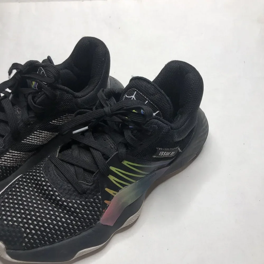 Adidas Mens Don Issue 1 EG6566 Black Basketball Shoes Sneakers Size 5.5 - Picture 3 of 10